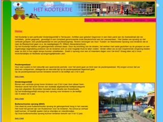 PEUTERSPEELZAAL DRIE KLEINE KOOTERTJES