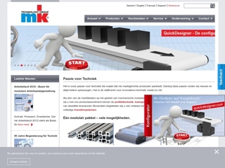 MK PRODUCTS BV ALUMINIUM SYSTEEMPROFIELEN