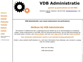 VDB ADMINISTRATIE