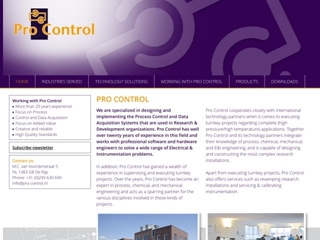 PRO CONTROL PROCESS AUTOMATION BV