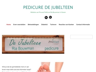 JUBELTEEN RIA BOUWMAN PEDICUREPRAKTIJK DE