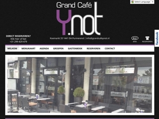 GRANDCAFE Y. NOT BV