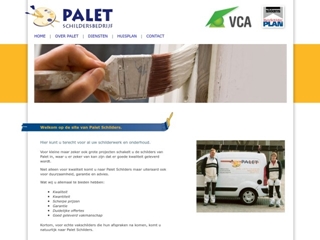 PALET SCHILDERS BEDRIJF