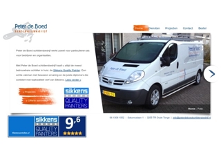 BOED SCHILDERSBEDRIJF PETER DE
