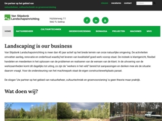 STIPDONK LANDSCHAPSINRICHTING EN LOONBEDRIJF VAN