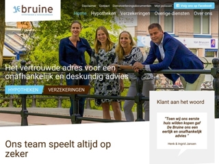 BRUINE PENSIOENEN & HYPOTHEKEN DE
