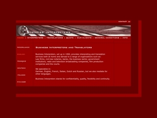 BUSINESS INTERPRETERS