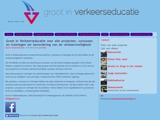 GROOT IN VERKEERSEDUCATIE