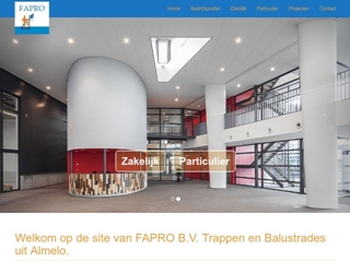 FAPRO BV TRAPPEN EN BALUSTRADES