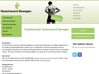 FYSIOTHERAPIE VERANTWOORD BEWEGEN