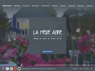 LA M̬RE ANNE RESTAURANT PARTYHUIS