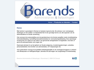 ADMINISTRATIES & BELASTINGEN BARENDS