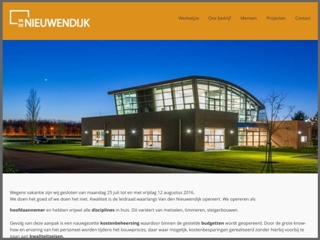 NIEUWENDIJK AANNEMINGSBEDRIJF BV VD