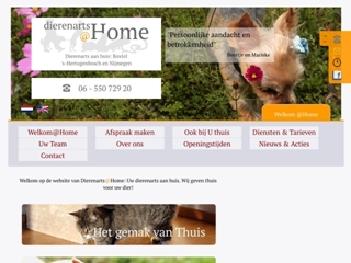 DIERENARTS AT HOME