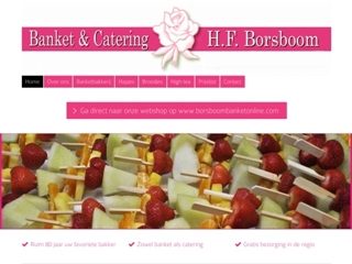 BORSBOOM BANKETBAKKERIJ-PARTY SERVICE H F