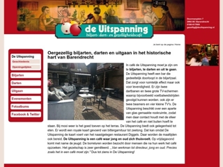 UITSPANNING CAFE BILJART DE