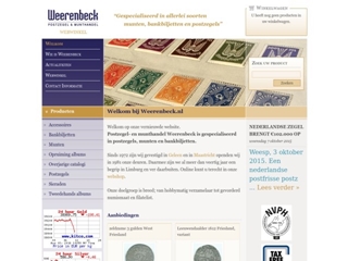 WEERENBECK POSTZEGEL- EN MUNTHANDEL