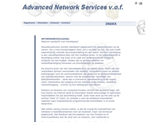 ADVANCED NETWORK SERVICES