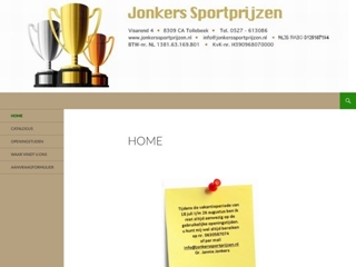 JONKERS SPORTPRIJZEN