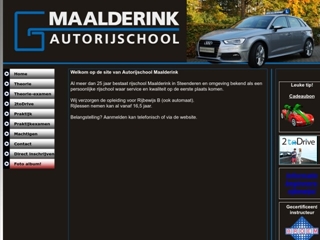 MAALDERINK AUTORIJSCHOOL G
