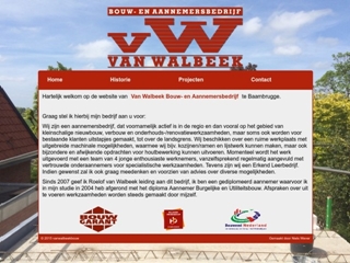 BOUW- EN AANNEMERSBEDRIJF VAN WALBEEK