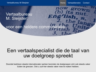 SLEIJSTER VERTAALBUREAU M