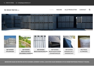 GROOT BETON BV STELRINGEN, ZONNEPANEEL MONTAGE SYSTEMEN