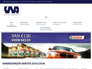 WASSER AUTOMATERIALEN VEGHEL BV