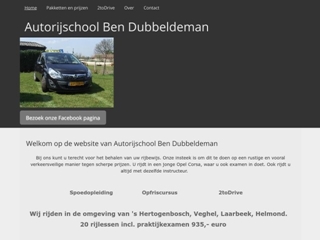 DUBBELDEMAN AUTORIJSCHOOL BEN