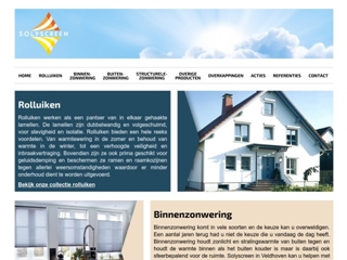 SOLYSCREEN ROLLUIKEN ZONWERING EN RAAMDECORATIE BV
