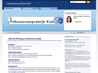 HUISARTSENPRAKTIJK KIEFT