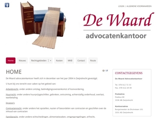 ADVOCATENKANTOOR DE WAARD