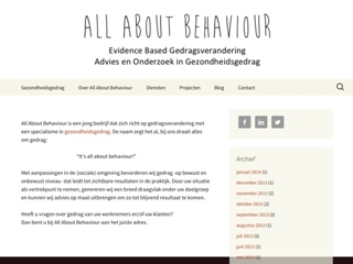 ALL ABOUT BEHAVIOUR VOF.