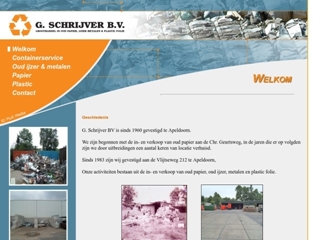 SCHRIJVER BV PAPIER IJZER EN METALEN G