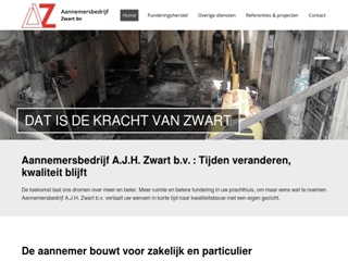 AANNEMERSBEDRIJF A J H ZWART BV