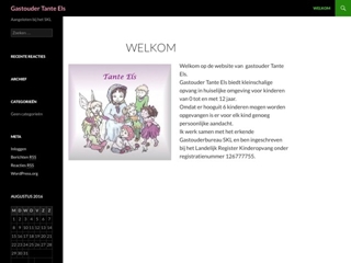 KINDEROPVANG   TANTE ELS