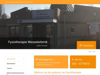 FYSIOTHERAPIE WESSELERBRINK EDDIE PASVEER
