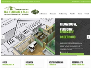 AANNEMERSBEDRIJF W A VAN ENGELAND & ZONEN BV