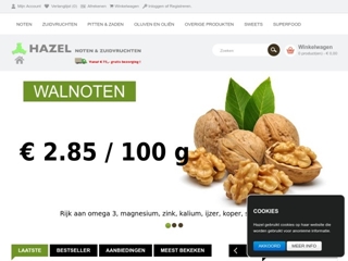 HAZELNOTEN EN ZUIDVRUCHTEN