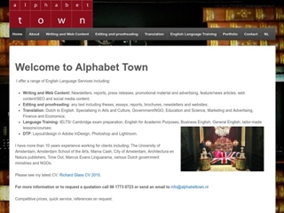 ALPHABET TOWN