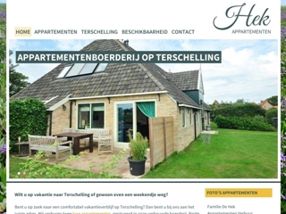 APPARTEMENTENBOERDERIJ FAMILIE DE HEK