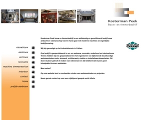 KOSTERMAN PEEK BOUW- EN TIMMERBEDRIJF