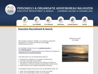 P. & O. ABB PERSONEELS & ORGANISATIE ADVIESBUREAU BALHUIZEN