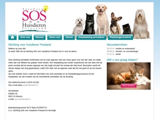 SOS VOOR HUISDIEREN FRIESLAND