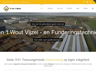 FUNDERINGSTECHNIEKEN P VAN 'T WOUT