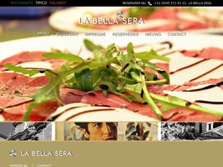 RISTORANTE LA BELLA SERA BV