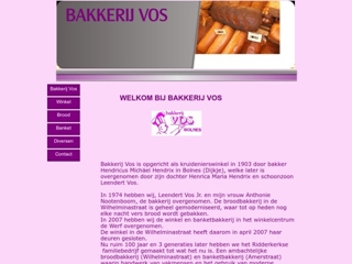 BAKKERIJ VOS BROOD EN BANKET