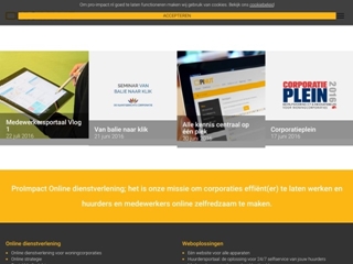 PROIMPACT BEELDSCHERM COMMUNICATIE