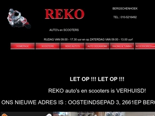 REKO AUTO'S EN SCOOTERS