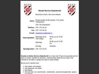 SLEUTEL EN SLOTEN SERVICE ZWIJNDRECHT